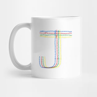 The letter J! Mug